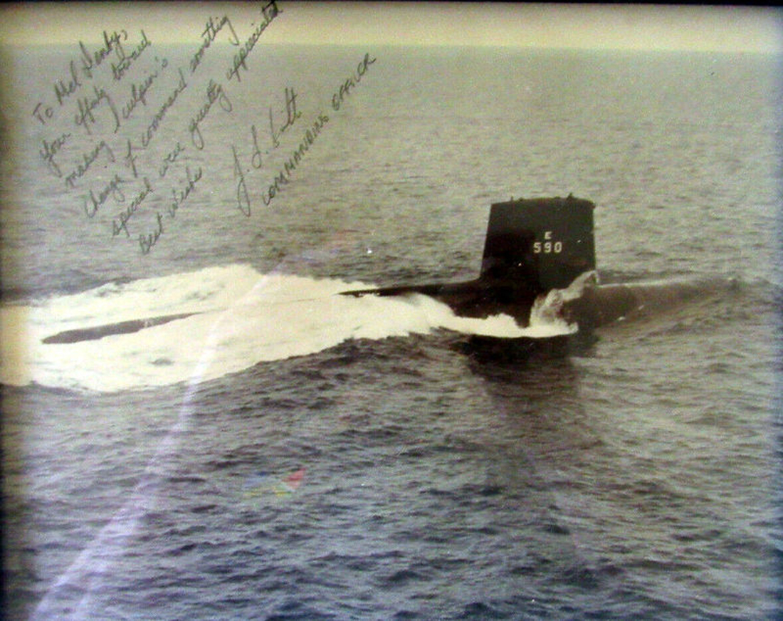 USN Navy Photo Print USS SCULPIN SSN 590 -Nuclear Attack Submarine 