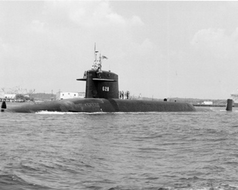 USS George C. Marshall, SSBN-654 Submarine Service Ring