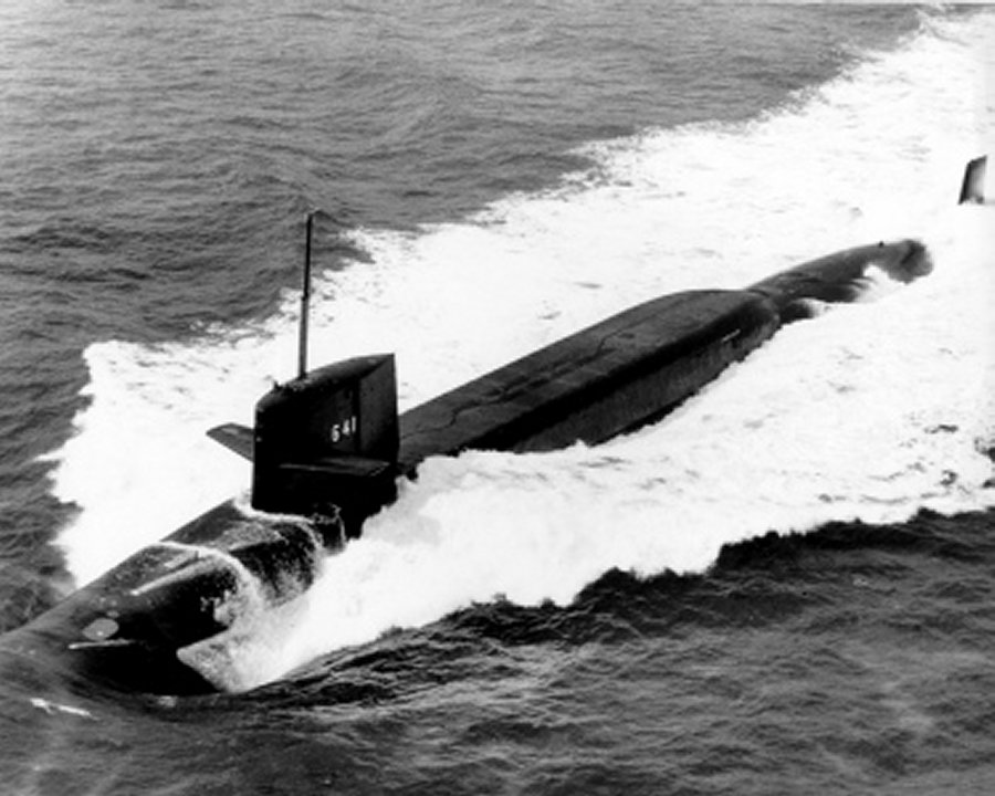 USS SIMON BOLIVAR SSBN 641 USN Navy US Naval submarine -Boomer 