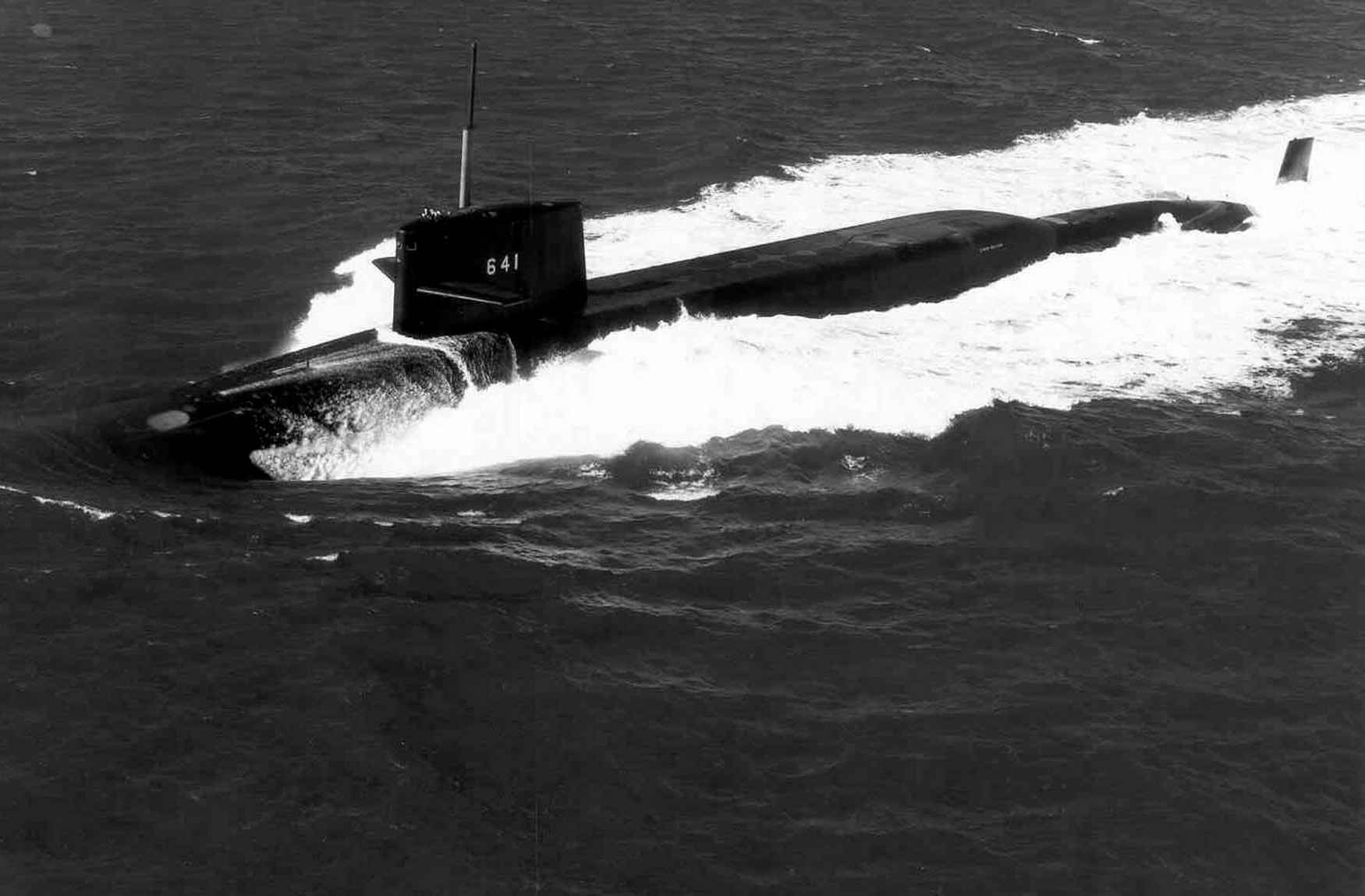 USN Navy -Boomer USS SIMON BOLIVAR SSBN 641 US Naval submarine 