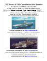 USS Hornet + USS Hornet + USS Constellation Reunion