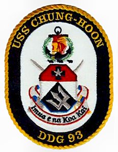 Destroyer Photo Index DDG-93 USS CHUNG-HOON