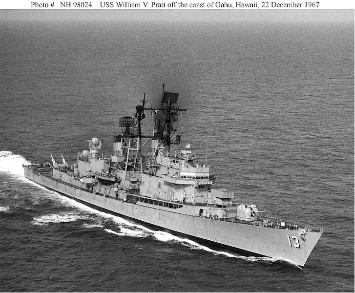 Destroyer Photo Index DL-13 / DLG-13 / DDG-44 USS WILLIAM V. PRATT